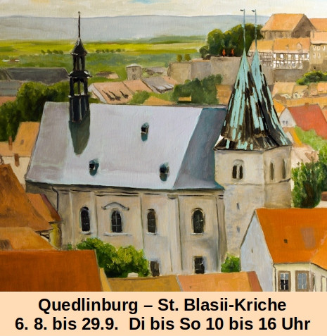 Ausstellung in der Kulturkirche St. Blasii in Quedlinburg